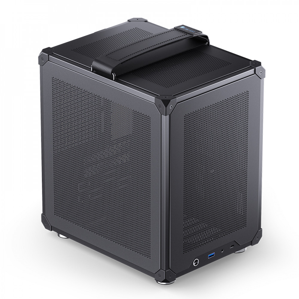 Корпус без блока питания JONSBO C6-ITX Black ITX