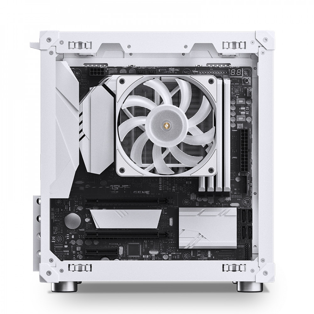 Корпус без блока питания JONSBO C6-ITX White