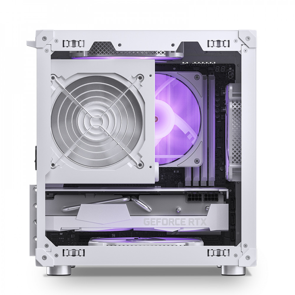 Корпус без блока питания JONSBO C6-ITX White