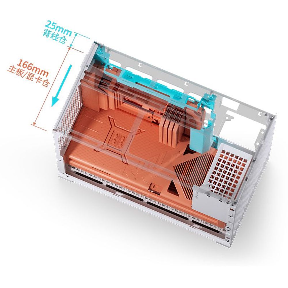 Корпус без блока питания JONSBO D32 PRO BLACK