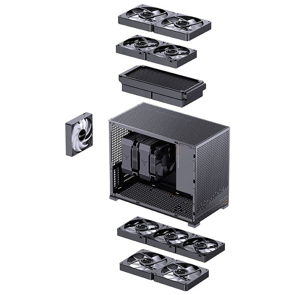 Корпус без блока питания JONSBO D32 PRO BLACK