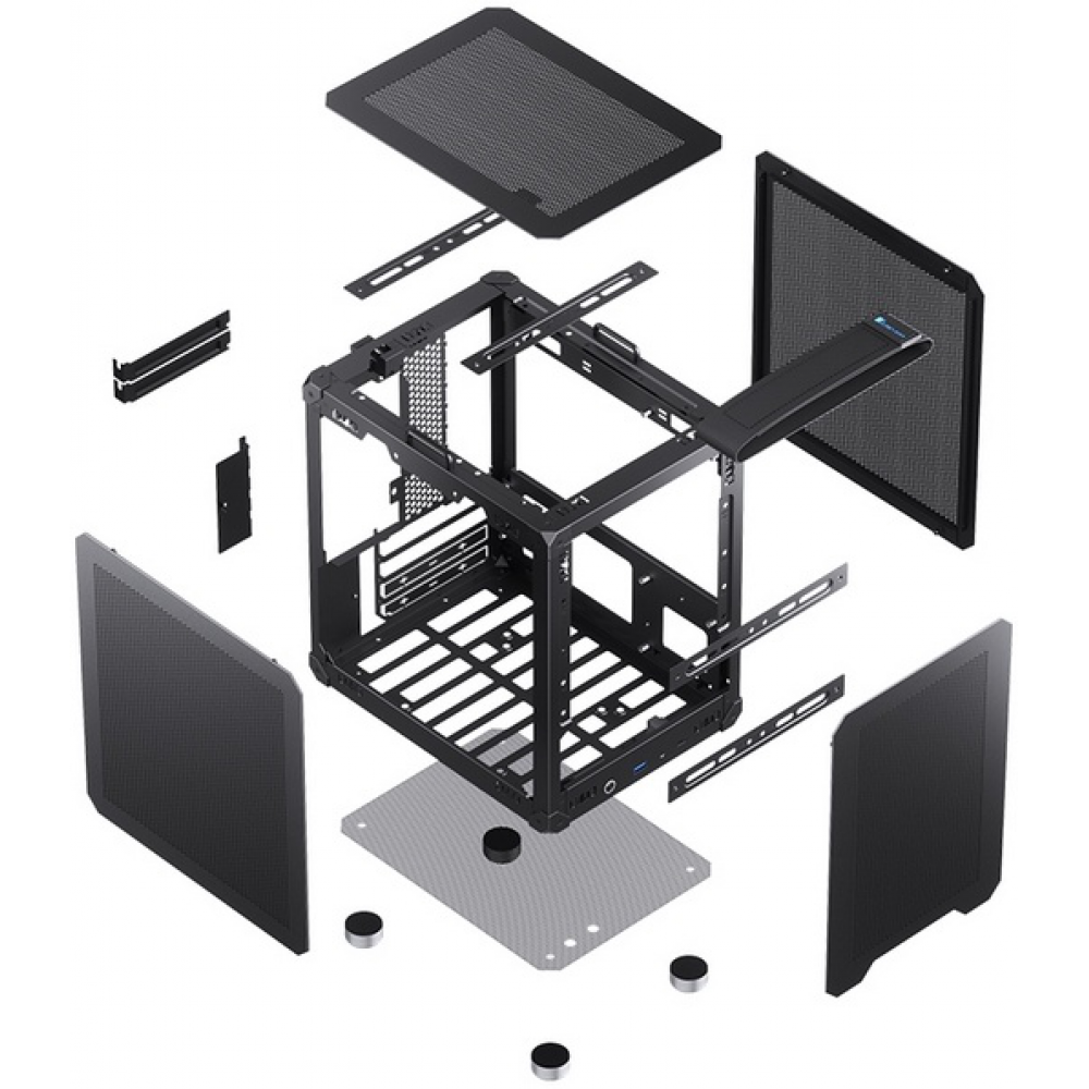 Корпус без блока питания JONSBO C6 Handle Black