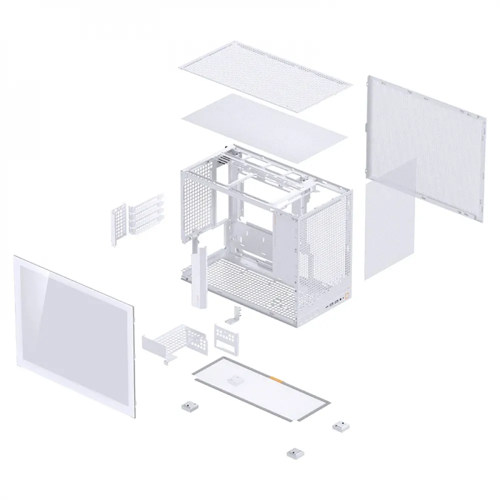 Корпус без блока питания JONSBO D32 PRO White