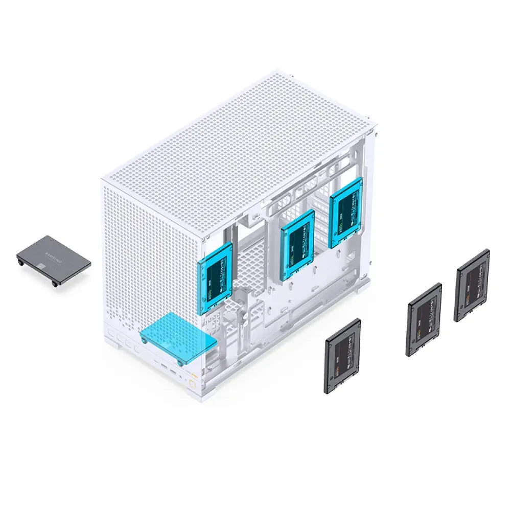 Корпус без блока питания JONSBO D32 PRO White