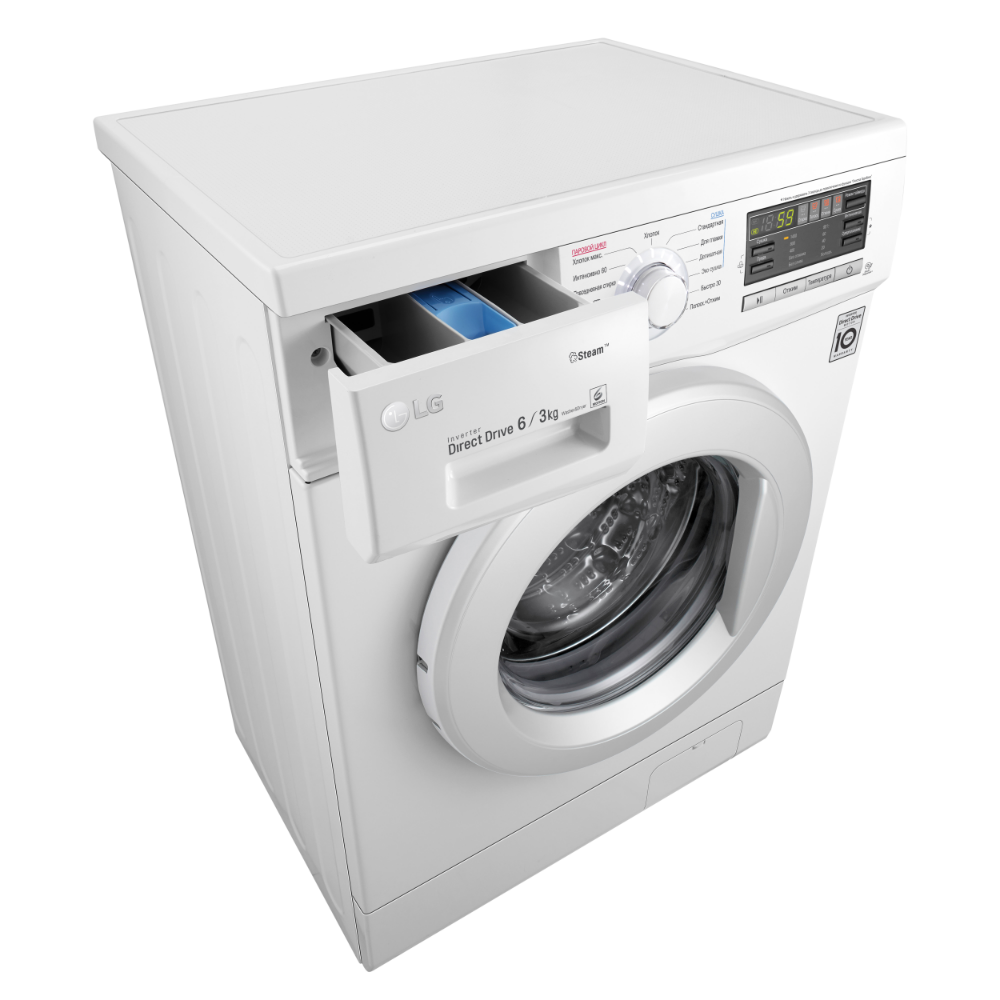 Стиральная LG F1296CDS0X
