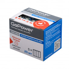 Батарейка AAA GoPower Батарейка LR03 AAA (00-00017749)