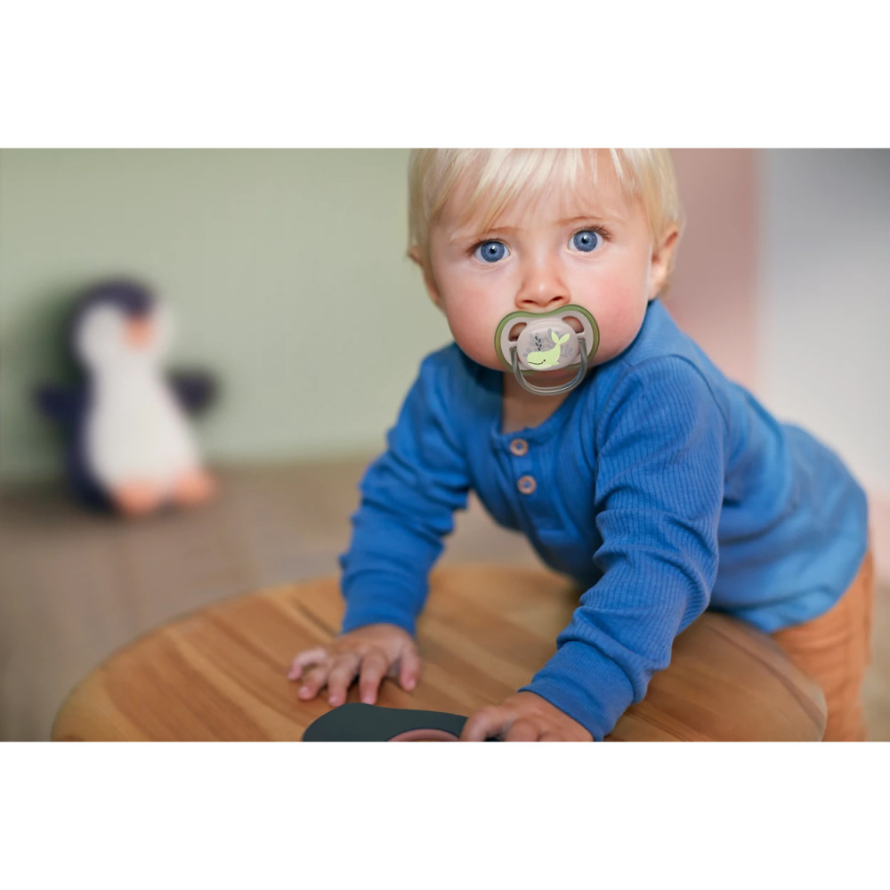 Пустышка ultra air, кит, 6-18 мес., 1 шт. Philips AVENT SCF08605
