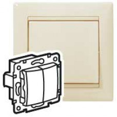 Выключатель Legrand 774305 Valena двухклавишный 10 AX Ivory
