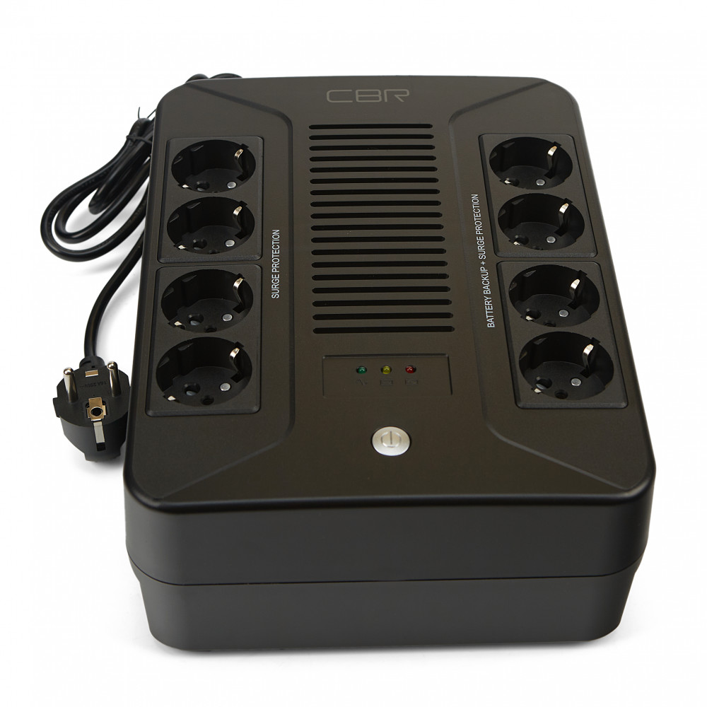 Линейно-интерактивный ИБП в плоском корпусе &quotBrick&quot CBR UPS-OFB-101E-850