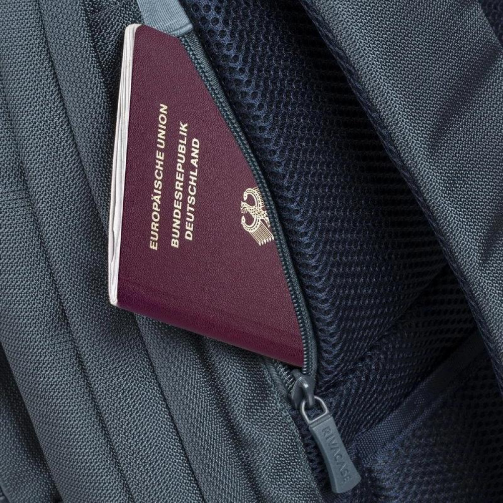 Рюкзак для ноутбука 17&quot Riva 8460 AQUAMARINE