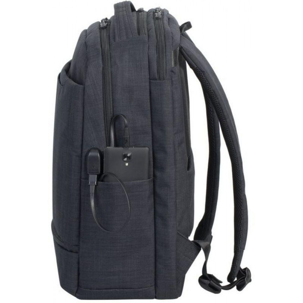 Рюкзак для ноутбука 17.3&quot Riva 8365 BLACK