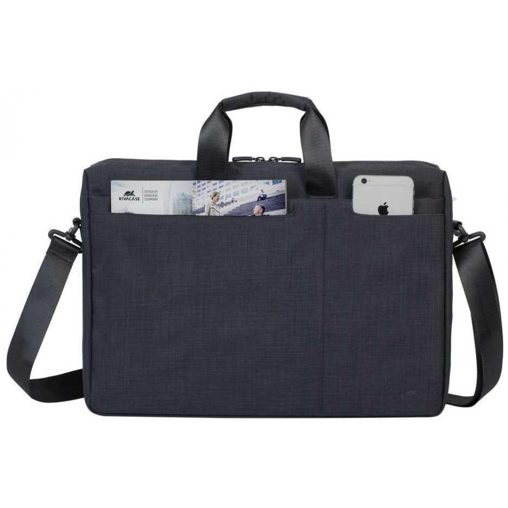 Сумка для ноутбука 17.3&quot Riva 8355 BLACK