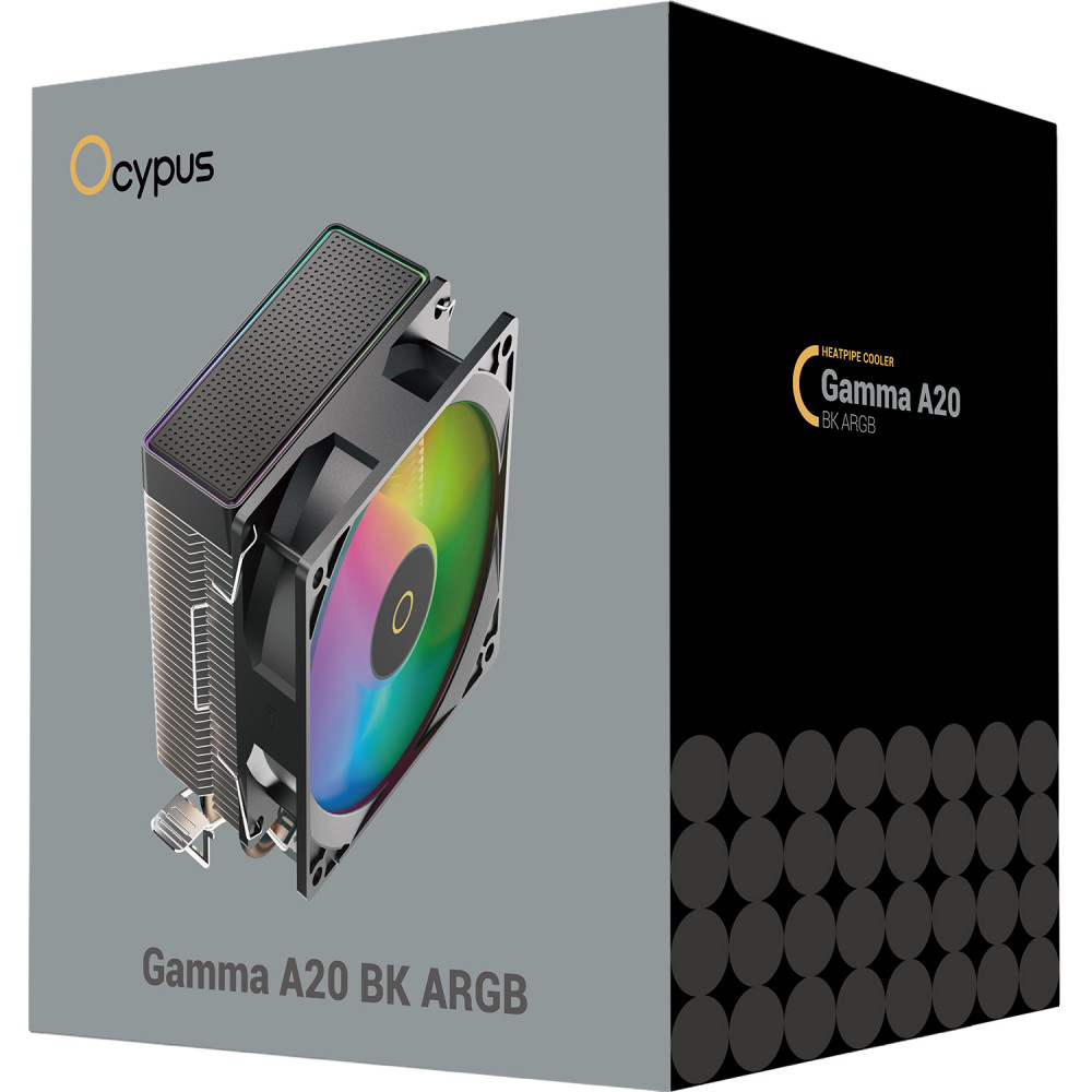 Кулер для процессора Ocypus Gamma-A20-BK1AAWN00F-GL