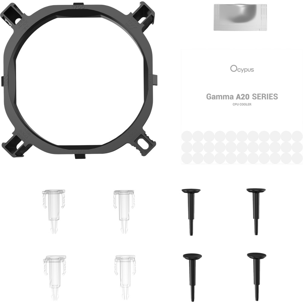 Кулер для процессора Ocypus Gamma-A20-WH1AAWN00F-GL