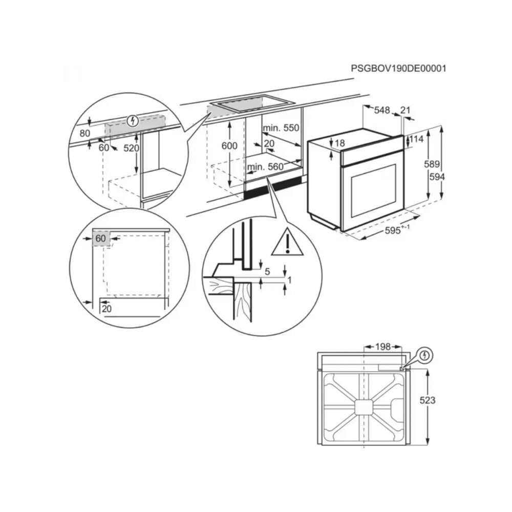 Встраиваемые Electrolux COD8H39Z
