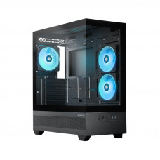 Корпус Chieftec Vista черный без БП ATX 3x120mm 1xUSB2.0 1xUSB3.0 1xUSB3.1 audio bott PSU