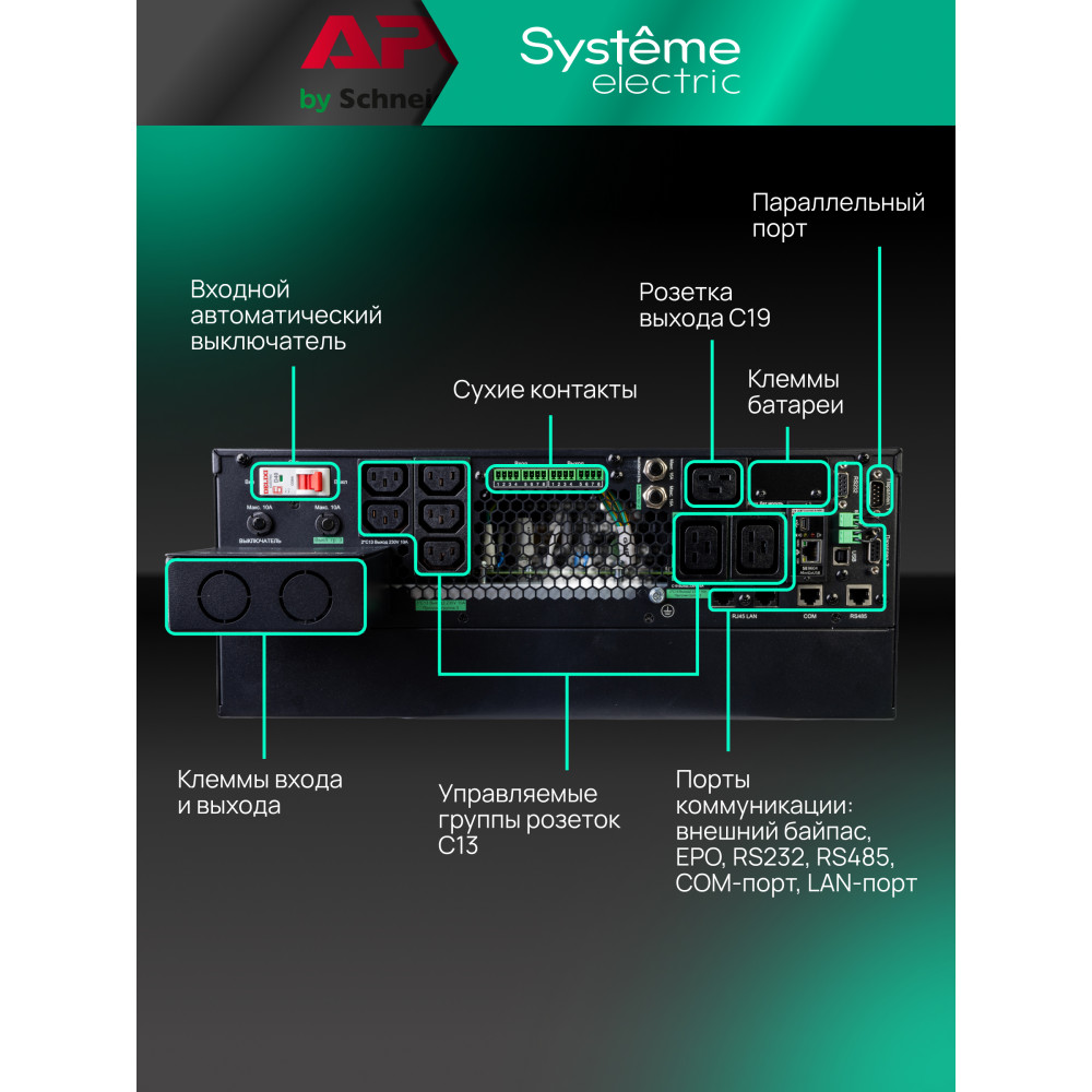 Источник Systeme Electric SRTSE10KRTXLIG2