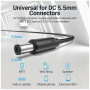 Кабель Vention USB AMDC-jack 5.5мм M - 1.5м Чёрный Vention Кабель CEYBG USB AMDC-jack 5.5мм M - 1.5м Чёрный