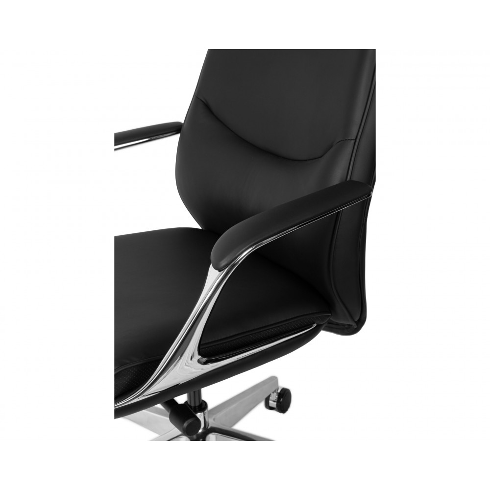 Кресло руководителя премиум класса College CLG-627 LTU-A Black