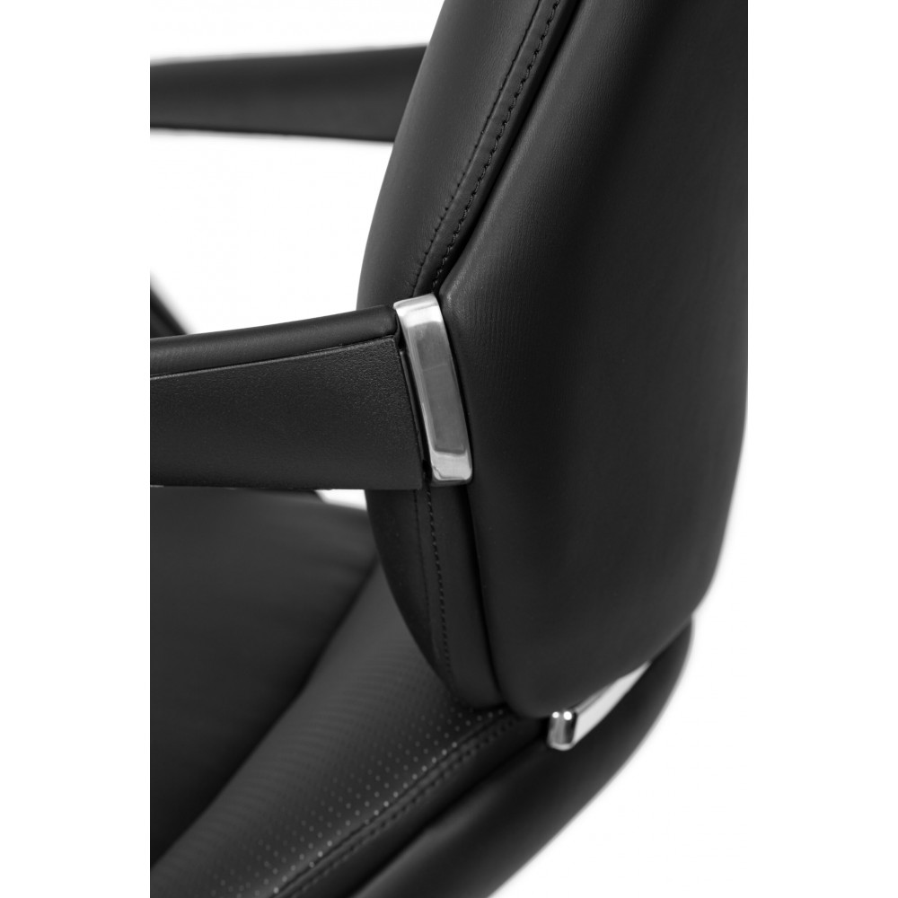 Кресло посетителя бизнес-класса College CLG-628 LTU-C Black