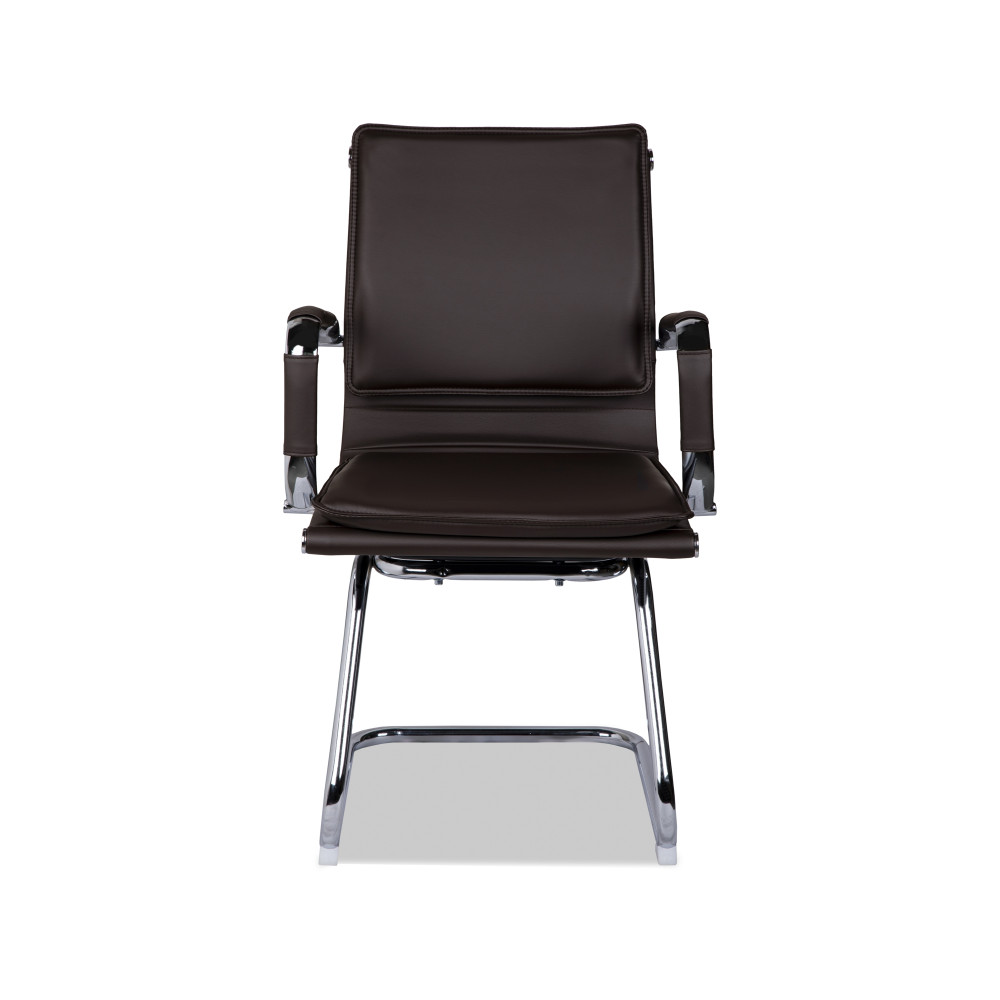 Кресло посетителя бизнес-класса College CLG-617 LXH-C Brown