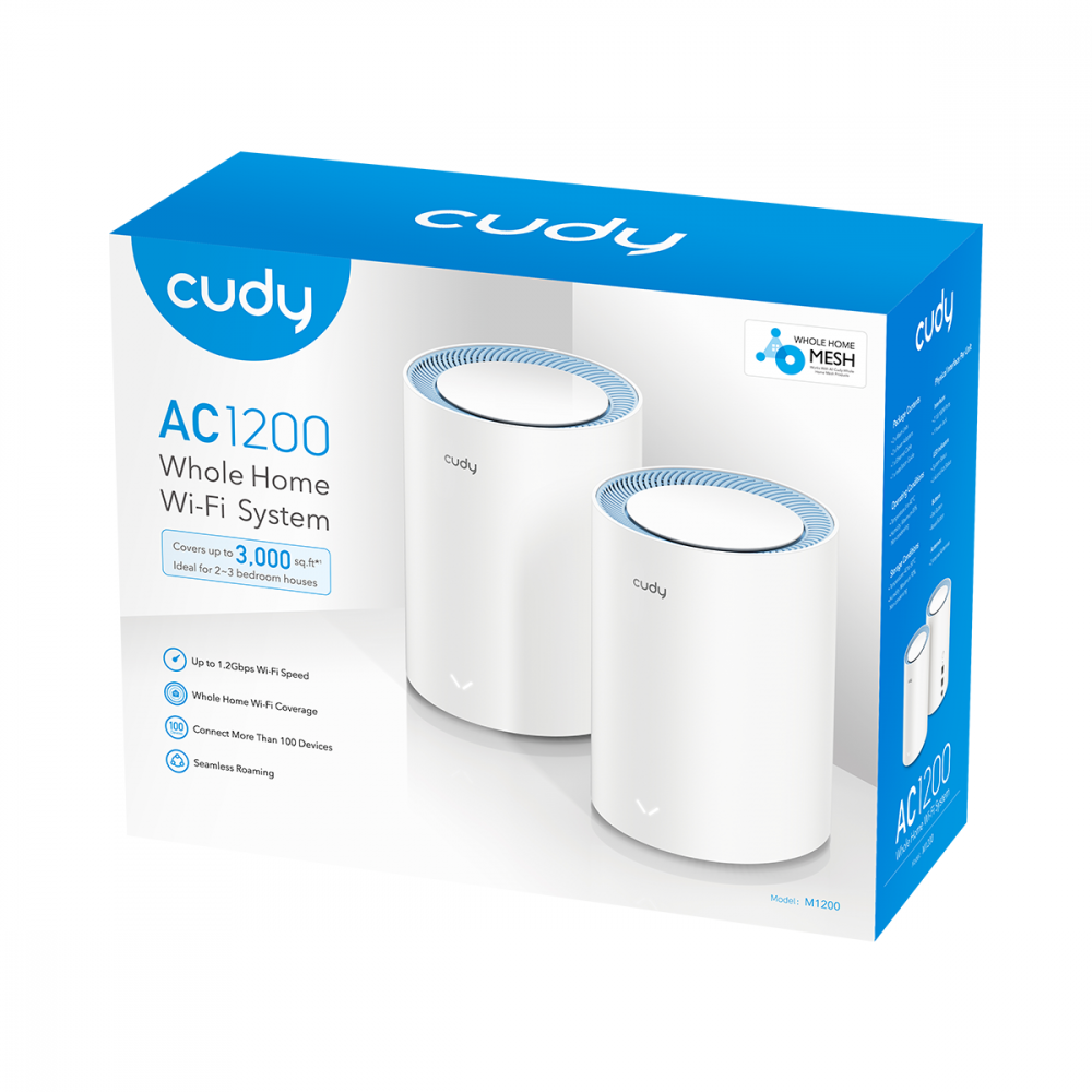 Wi-Fi Mesh-система Cudy M1200(2-Pack)