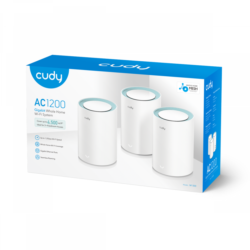 Wi-Fi Mesh-система Cudy M1300(3-Pack)