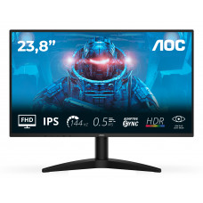 Монитор 23.8" AOC 24B36X черный IPS LED 16:9 HDMI матовая 1500:1 300cd 178гр/178гр 1920x1080 144Hz DP FHD 2.4кг