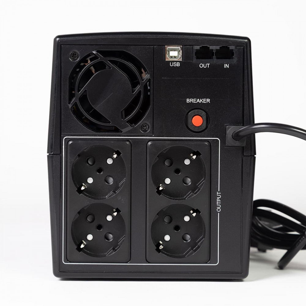 ИБП ЮНИОР СМАРТ 1200, 1200720 ВАВт, LCD, USB, RJ11RJ45, SCHUKOx3 Импульс JS12223