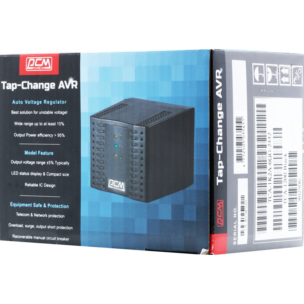 Стабилизатор напряжения Powercom TCA-1200