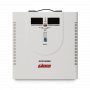 Стабилизатор POWERMAN AVS 10000D, ступенчатый регулятор, цифровые индикаторы уровней напряжения, 10000ВА, 140-260В, максимальный входной ток 50А, клеммная колодка, IP-20, напольный, 410мм х 280мм х 310мм, 15.5 кг. POWERMAN AVS 10000D