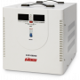 Стабилизатор POWERMAN AVS 10000D, ступенчатый регулятор, цифровые индикаторы уровней напряжения, 10000ВА, 140-260В, максимальный входной ток 50А, клеммная колодка, IP-20, напольный, 410мм х 280мм х 310мм, 15.5 кг. POWERMAN AVS 10000D