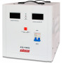 Стабилизатор POWERMAN AVS 15000D, ступенчатый регулятор, цифровые индикаторы уровней напряжения, 15 KВА, 140-260В, максимальный входной ток 80А, клеммная колодка, IP-20, напольный, 410мм х 280мм х 310мм, 24.7 кг. POWERMAN AVS 15000D