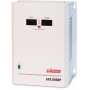 Стабилизатор POWERMAN AVS 8000P, ступенчатый регулятор, цифровые индикаторы уровней напряжения, 8000ВА, 110-260В, максимальный входной ток 50А, клеммная колодка, IP-20, навесной, 380мм х 310мм х 160мм, 14кг. POWERMAN AVS 8000P
