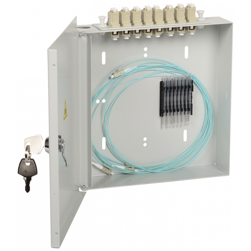 ITK кросс наст. укомплектованный LC (duplex) 4шт (OM3) ITK FOBX8-N-4LCUD03