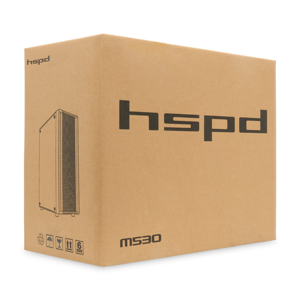 Корпус без блока питания HSPD M530-TGBK