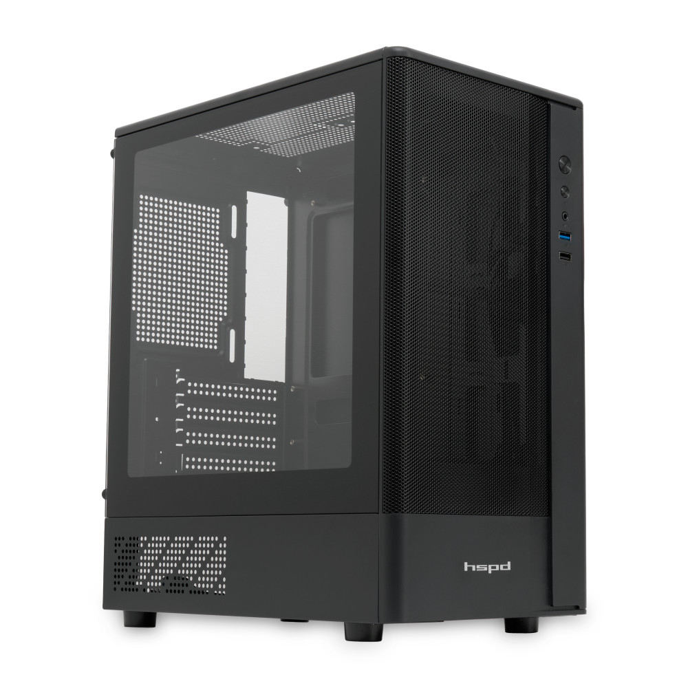 Корпус без блока питания HSPD M332-TGBK