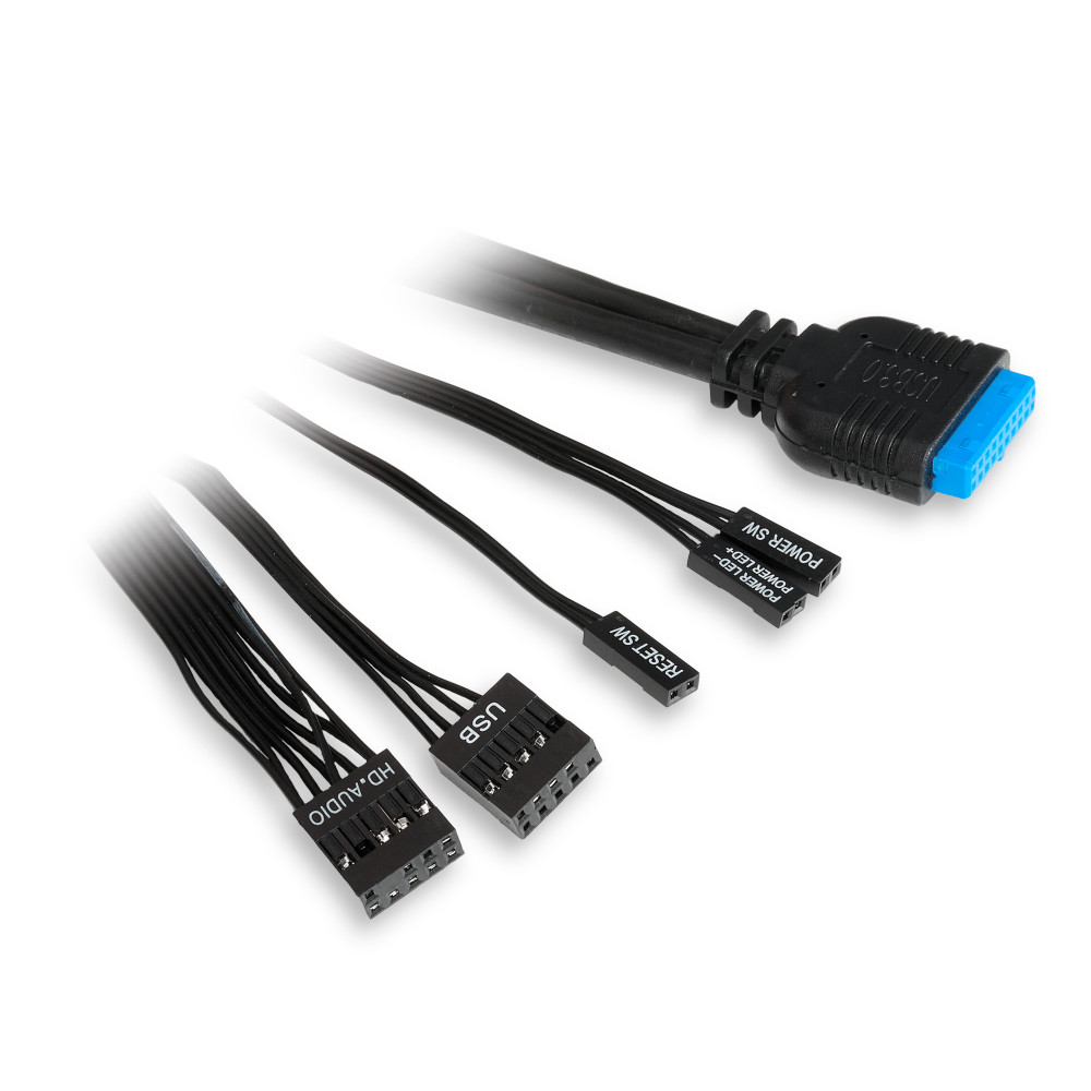 Корпус без блока питания HSPD M332-TGBK