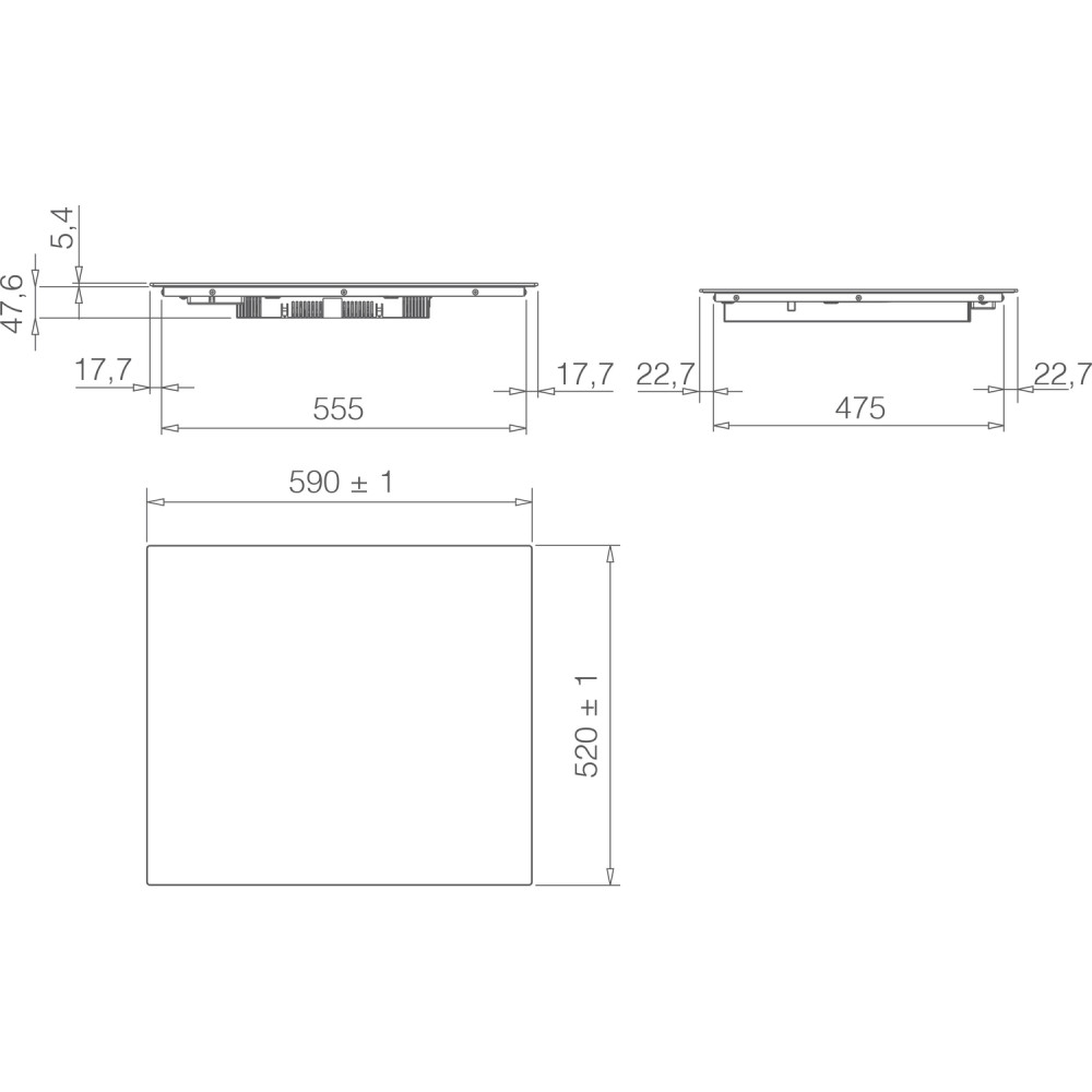 Индукционная Elica PlusPRF0199851