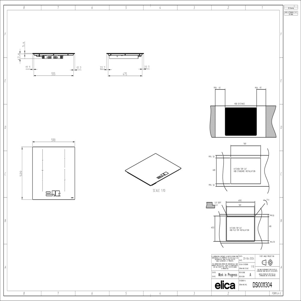 Индукционная Elica PlusPRF0199851