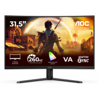 Монитор AOC 31,5" C32G42ZE, 16:9, VA, FHD, 4ms, 300cd, 240Hz, HDMI, DP