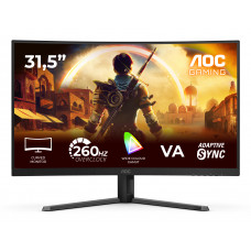 Монитор AOC 31,5" C32G42ZE, 16:9, VA, FHD, 4ms, 300cd, 240Hz, HDMI, DP