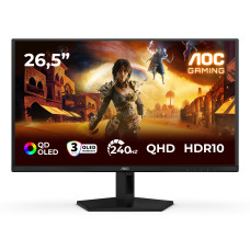Монитор AOC 26,5" Q27G41ZDF, 16:9, QD-OLED, QHD, 0,03ms, 200cd, 240Hz, HDMI, DP