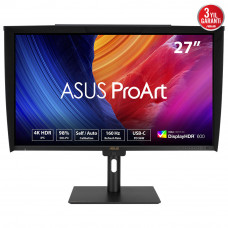 Монитор Asus 27" ProArt PA27UCGE черный IPS LED 1ms 16:9 HDMI M/M матовая HAS Piv 1000:1 600cd 178гр/178гр 3840x2160 160Hz DP 4K USB 6.4кг