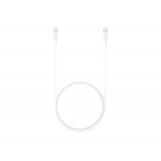 Кабель Samsung EP-DX310, USB Type-C (m) - USB Type-C (m), 1.8м, 3A, белый (EP-DX310JWEGEU)