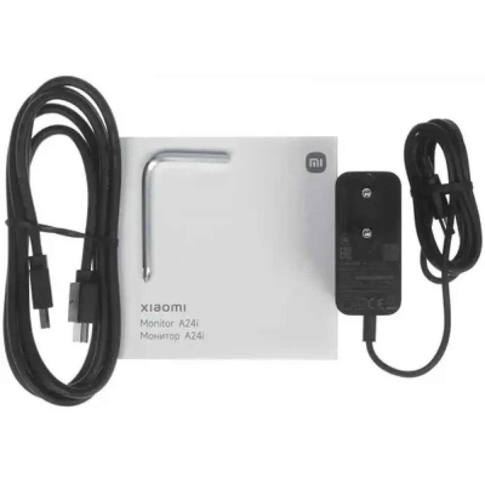 Монитор Xiaomi Монитор 23.8&ampquot A24i 2026 черный IPS LED 6ms 169 HDMI матовая 15001 300cd 178гр178гр 1920x1080 144Hz DP FHD 3кг