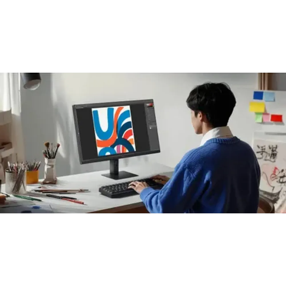 Монитор Xiaomi Монитор 23.8&ampquot A24i 2026 черный IPS LED 6ms 169 HDMI матовая 15001 300cd 178гр178гр 1920x1080 144Hz DP FHD 3кг