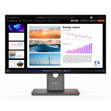 Монитор Lenovo ThinkVision P24Q-40 23.8“ 16:9 QHD (2560x1440) IPS, 120Hz, 300N, 1xHDMI 2.1 TMDS, 1xDP 1.4 (HBR2), 1xDP 1.4 Out, 1xUSB-B (USB 5Gbps), 3xUSB-A (USB 5Gbps), 1xUSB-C (USB 5Gbps, 15W PD), LTPS, 1Y