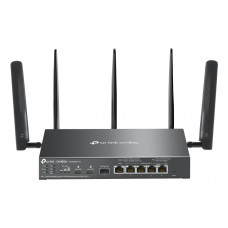 Маршрутизатор TP-Link ER706WP-4G, Omada 4G+ Cat6 AX3000 Wi-Fi 6 Gigabit VPN Gateway with 4-Port PoE+