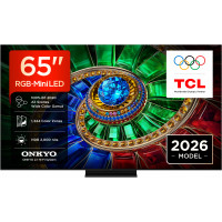 Телевизор QLED TCL 65" 65RM7L RGB-MiniLED (2026) черный 4K Ultra HD 144Hz MEMC DVB-T DVB-T2 DVB-C DVB-S DVB-S2 USB WiFi Smart TV